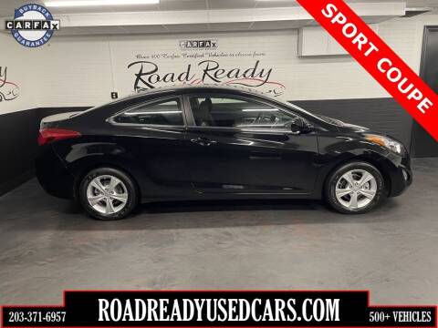 2013 Hyundai Elantra Coupe for sale at Road Ready Used Cars in Ansonia CT