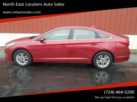 2016 Hyundai Sonata for sale at North East Locaters Auto Sales in Indiana PA