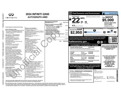 2024 Infiniti QX60 Autograph