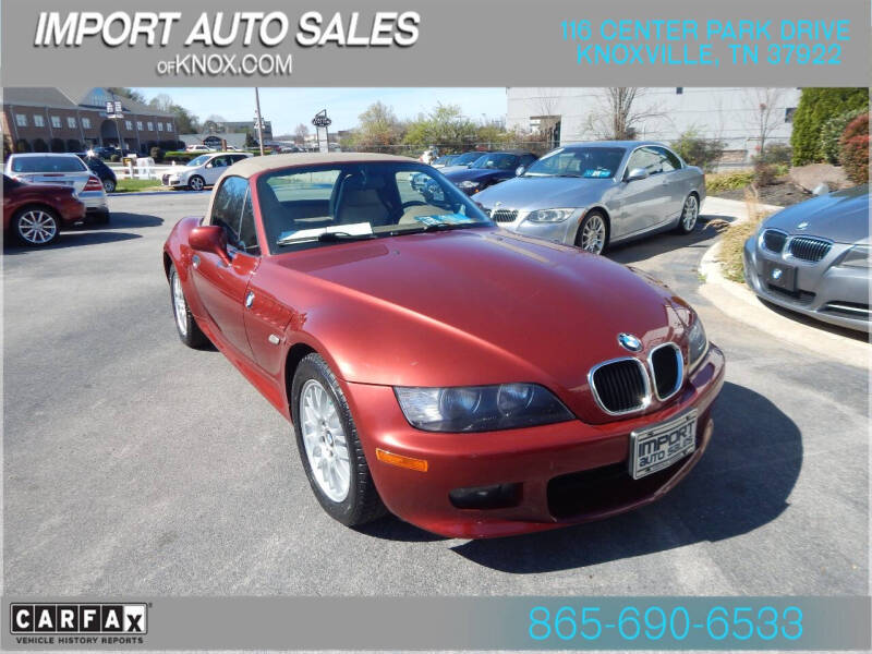 2001 BMW Z3 2.5i