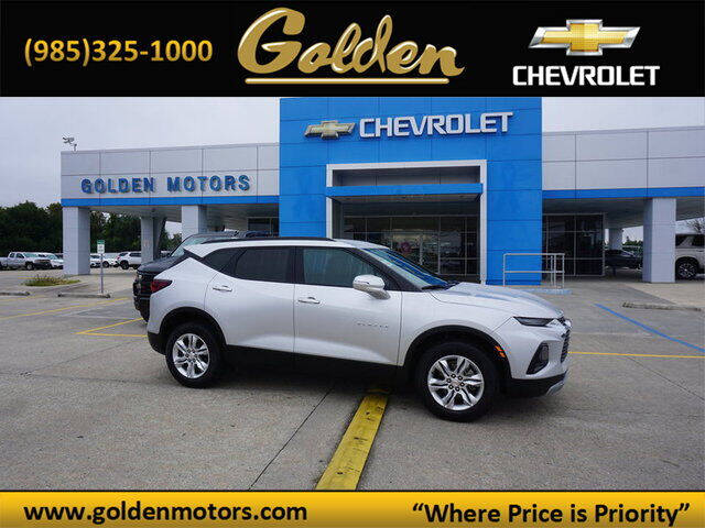 2020 Chevrolet Blazer for sale at GOLDEN MOTORS in Cut Off LA