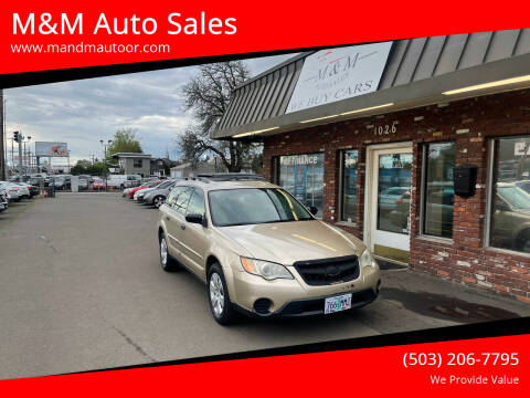 2008 Subaru Outback for sale at M&M Auto Sales in Portland OR