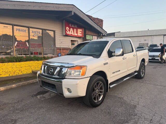 2010 Nissan Titan for sale at Green Ride LLC in NASHVILLE, TN