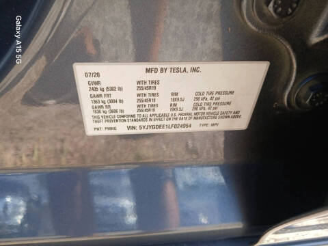 2020 Tesla Model Y Long Range