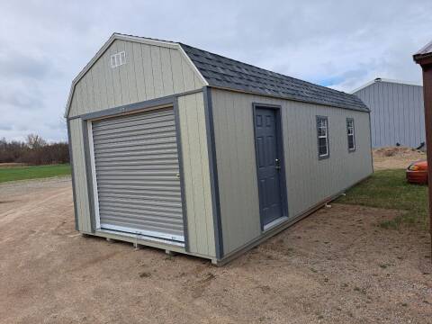 2023 CUSTOM SHEDS ON HWY 10 12x32 Lofted Dutch Barn for sale at Dave's Auto Sales & Service - Custom Sheds on HYWY 10 in Weyauwega WI