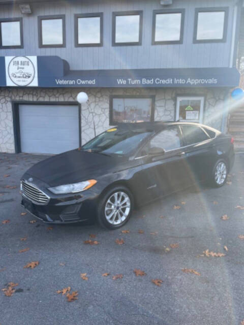 2019 Ford Fusion Hybrid for sale at J&B Auto Group in Bristol, TN