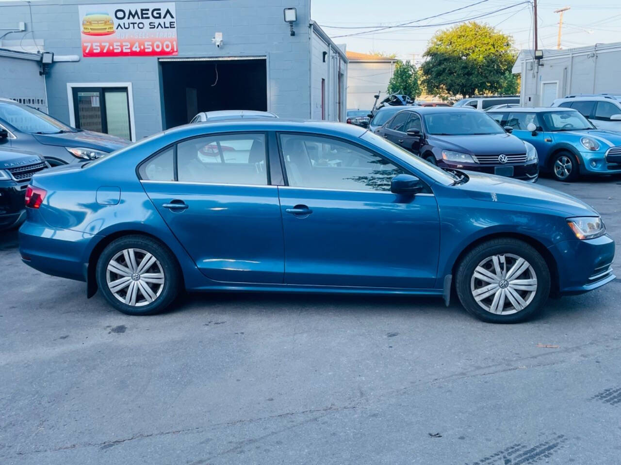 2017 Volkswagen Jetta for sale at Omega Auto Sales in Chesapeake, VA