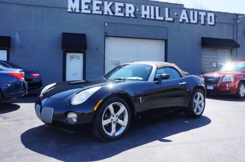 2006 Pontiac Solstice for sale at Meeker Hill Auto Sales in Germantown WI