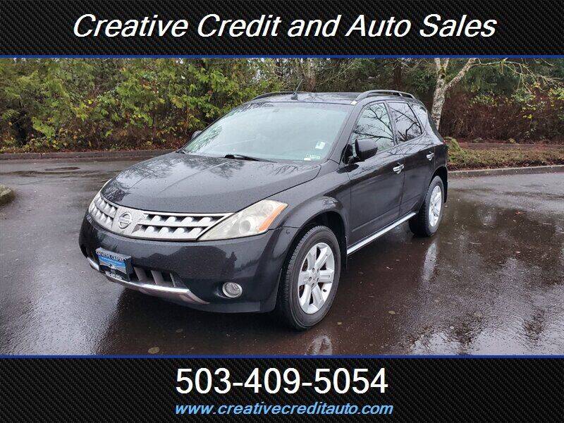 2006 Nissan Murano for sale at Creative Credit & Auto Sales in Salem OR