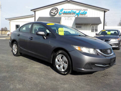 2015 Honda Civic for sale at Country Auto in Huntsville OH
