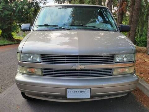 2003 Chevrolet Astro for sale at CLEAR CHOICE AUTOMOTIVE in Milwaukie OR