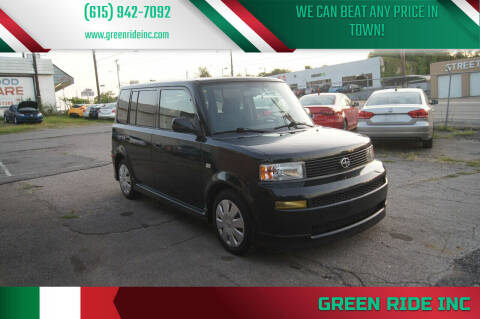 2006 Scion xB for sale at Green Ride Inc in Nashville TN