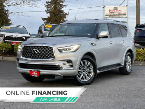 2020 Infiniti QX80 for sale at Real Deal Cars in Everett WA