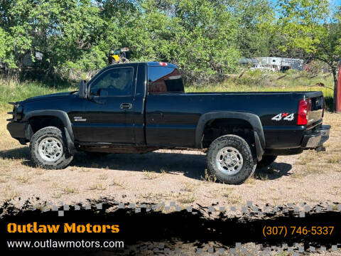 2006 Chevrolet Silverado 3500 for sale at Outlaw Motors in Newcastle WY