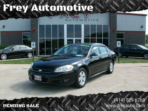 2010 Chevrolet Impala for sale at Frey Automotive in Muskego WI