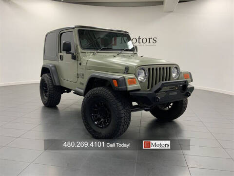 2006 Jeep Wrangler for sale at 101 MOTORS in Tempe AZ