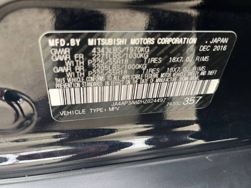 2017 Mitsubishi Outlander Sport 2.4 SE