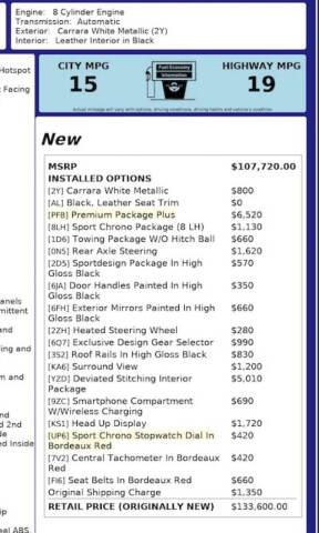 2021 Porsche Cayenne GTS