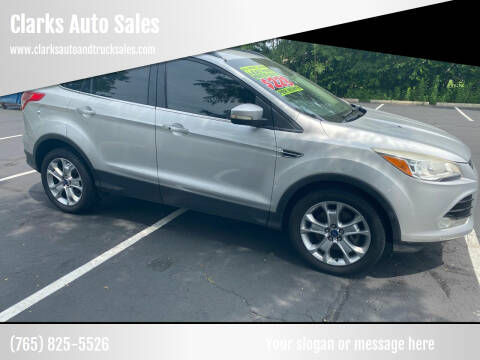2013 Ford Escape for sale at Clarks Auto Sales in Connersville IN