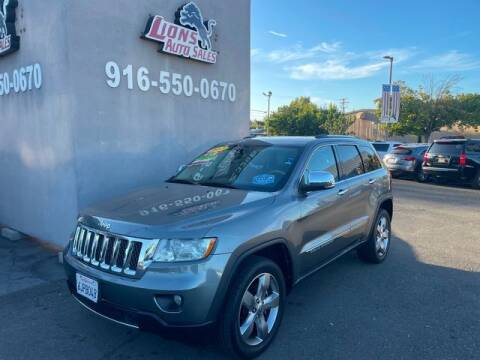 2012 Jeep Grand Cherokee for sale at LIONS AUTO SALES in Sacramento CA