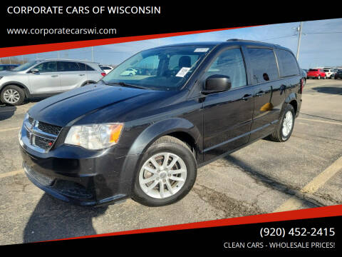 2015 Dodge Grand Caravan for sale at CORPORATE CARS OF WISCONSIN in Sheboygan WI