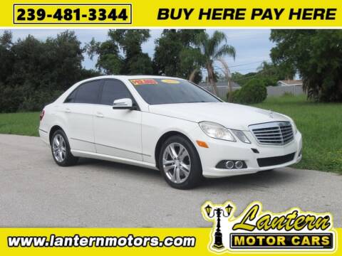 2010 Mercedes-Benz E-Class for sale at Lantern Motors Inc. in Fort Myers FL