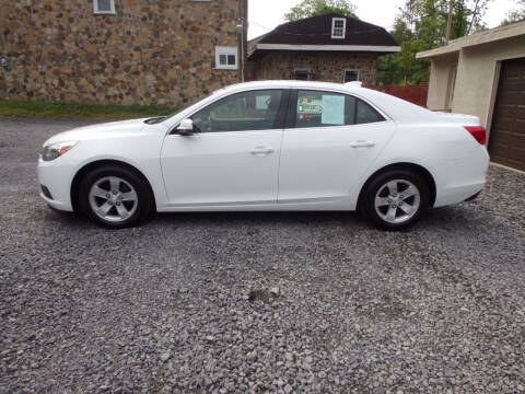 2016 Chevrolet Malibu Limited for sale at RJ McGlynn Auto Exchange in West Nanticoke PA