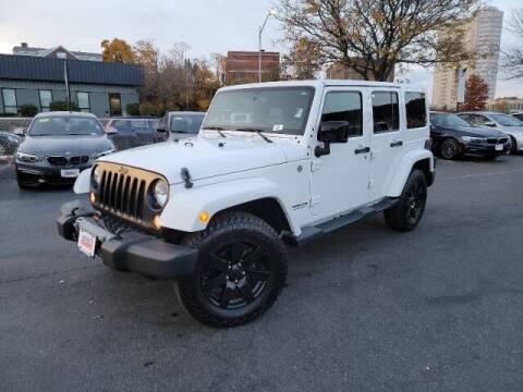 2014 Jeep Wrangler Unlimited for sale at Sonias Auto Sales in Worcester MA