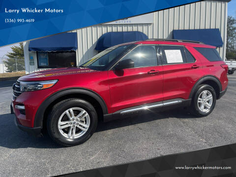 2020 Ford Explorer for sale at Larry Whicker Motors in Kernersville NC