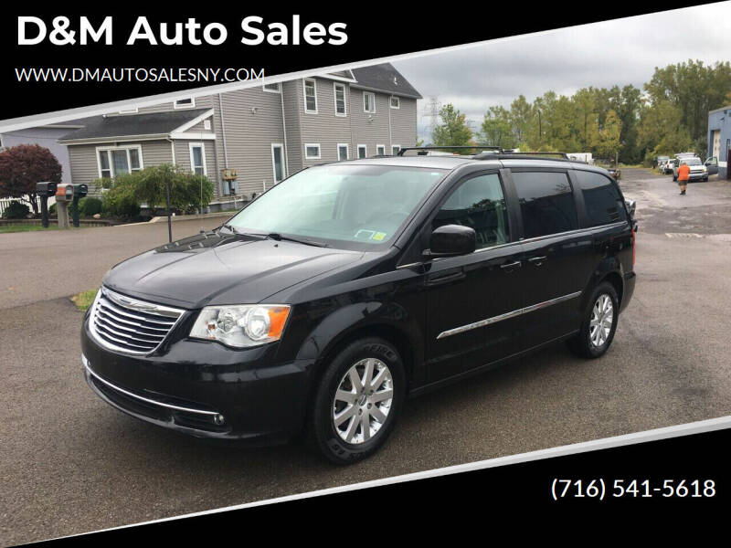 2013 Chrysler Town and Country for sale at D&M AUTO SALES in West Seneca NY