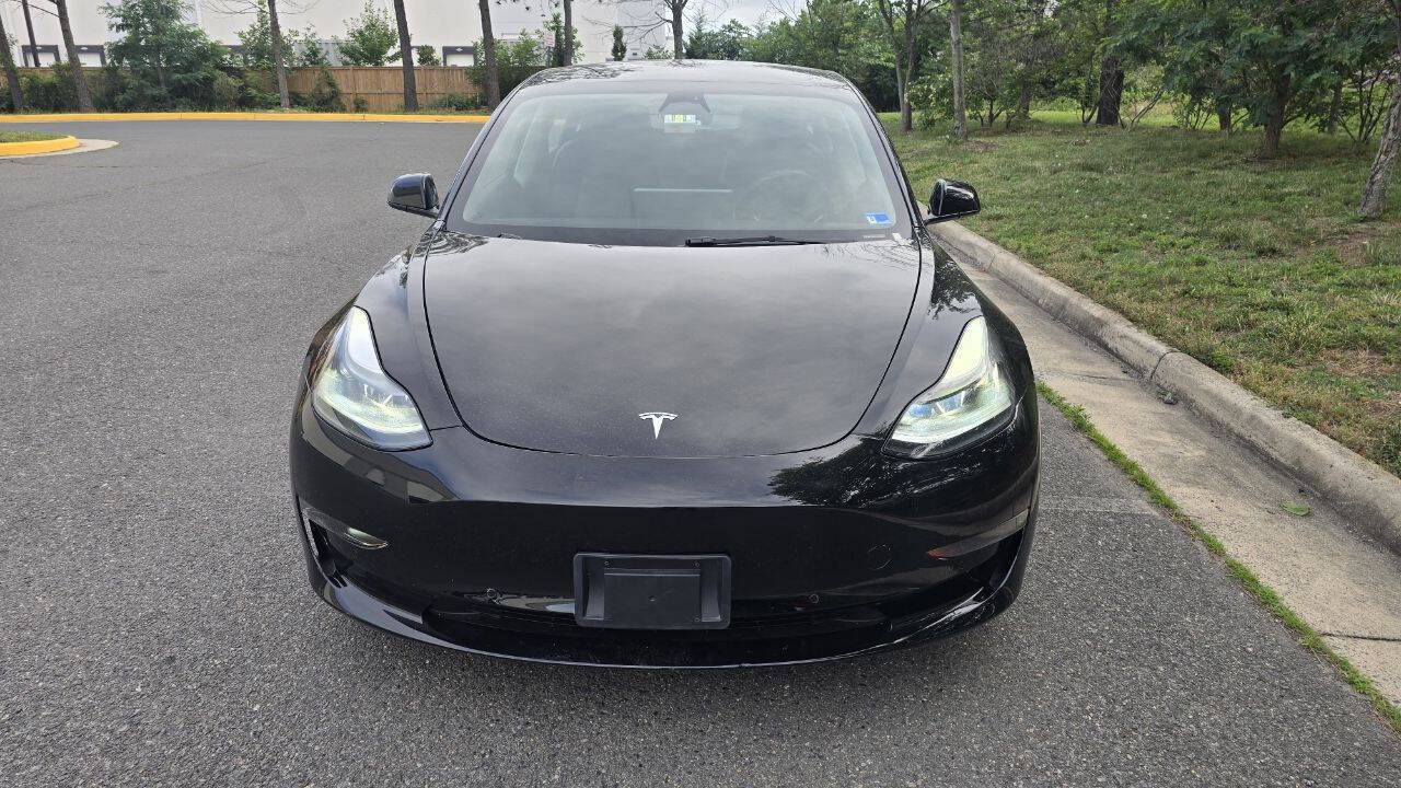 Black 2022 Tesla Model 3 Base 4dr Sedan 2