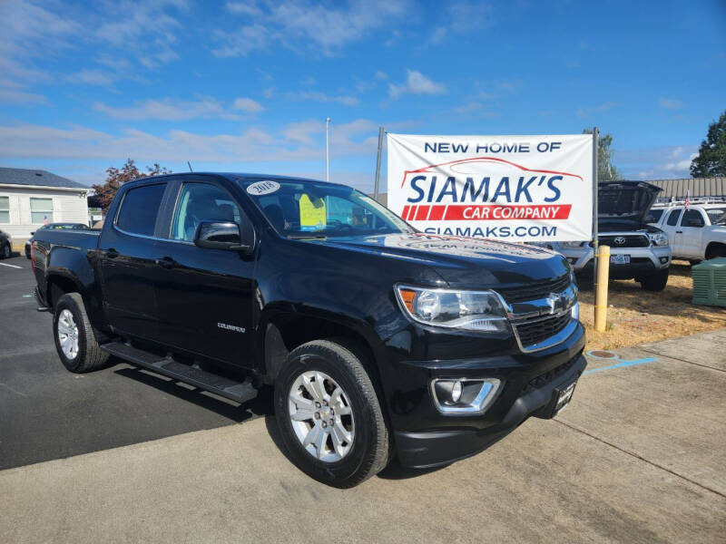 2018 Chevrolet Colorado for sale at Siamak's Car Company llc in Woodburn OR