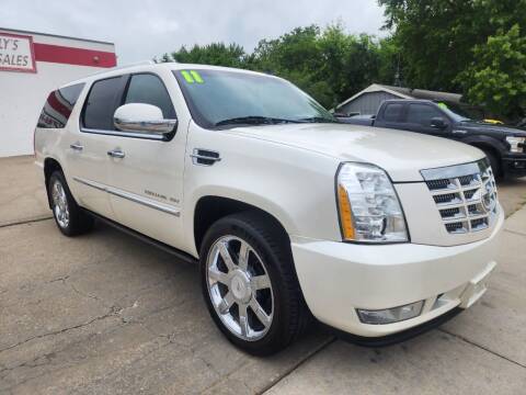 2011 Cadillac Escalade ESV for sale at Quallys Auto Sales in Olathe KS