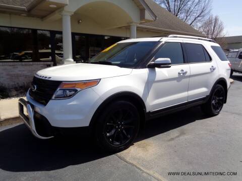2013 Ford Explorer for sale at DEALS UNLIMITED INC in Portage MI
