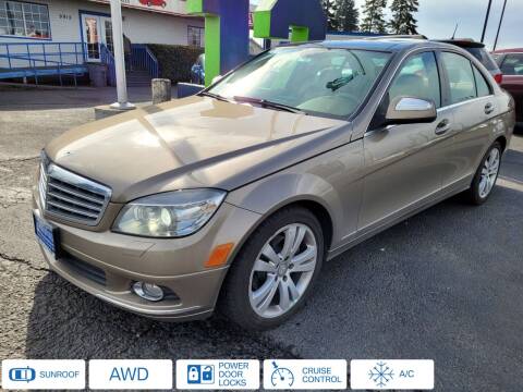2008 Mercedes-Benz C-Class for sale at BAYSIDE AUTO SALES in Everett WA