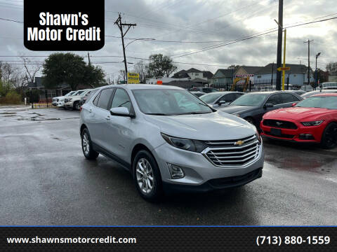 2021 Chevrolet Equinox for sale at Shawn's Motor Credit in Houston TX