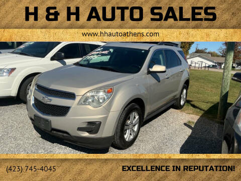 2012 Chevrolet Equinox for sale at H & H Auto Sales in Athens TN