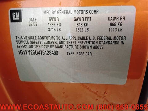 2007 Chevrolet Corvette