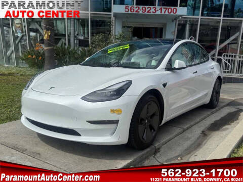 2021 Tesla Model 3 for sale at PARAMOUNT AUTO CENTER in Downey CA