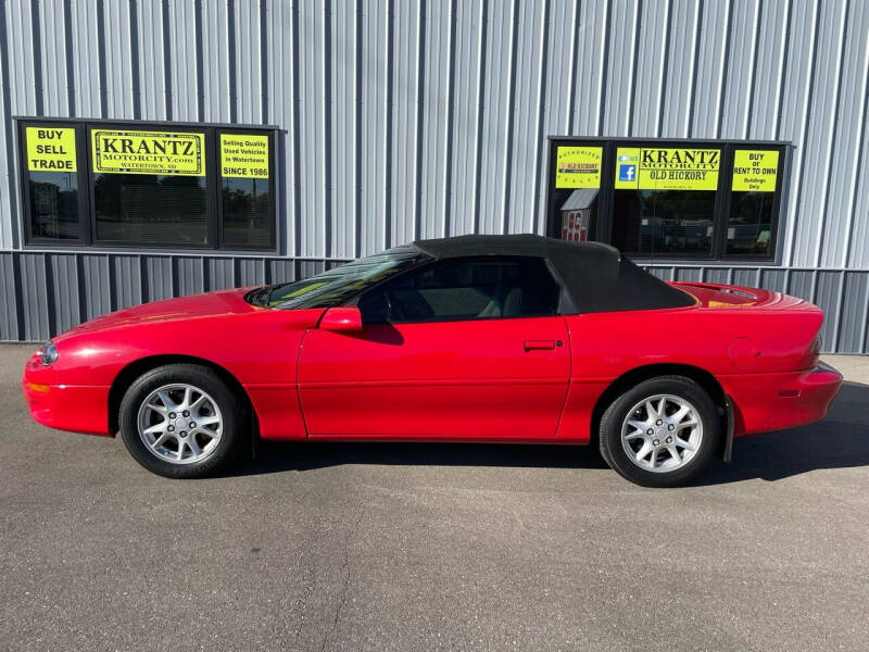 2002 Chevrolet Camaro for sale at Krantz Motor City in Watertown SD