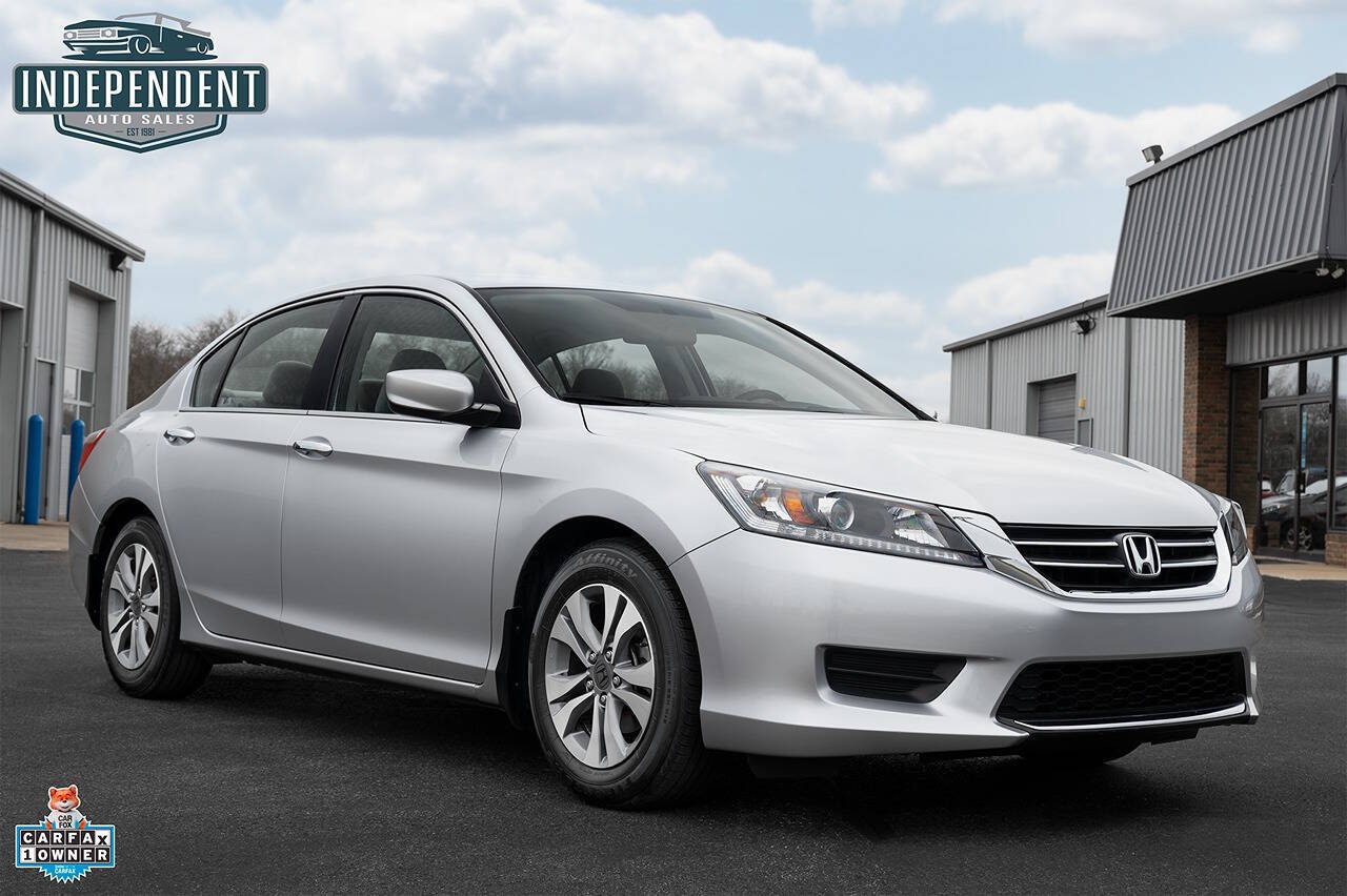 2013 Honda Accord for sale at Independent Auto Sales in Troy, OH