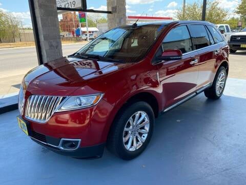 2013 Lincoln MKX for sale at Central TX Autos in Lockhart TX