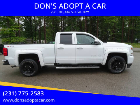 2016 Chevrolet Silverado 1500 for sale at DON'S ADOPT A CAR in Cadillac MI