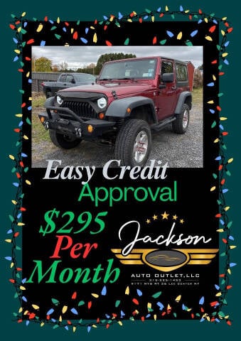 2012 Jeep Wrangler for sale at Jackson Auto Outlet LLC in Lee Center NY