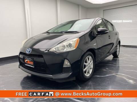 2013 Toyota Prius c for sale at Becks Auto Group in Mason OH