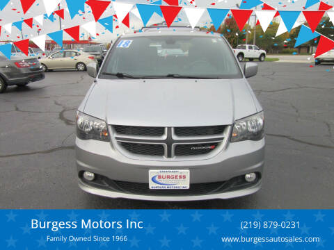 2018 Dodge Grand Caravan for sale at Burgess Motors Inc in Michigan City IN