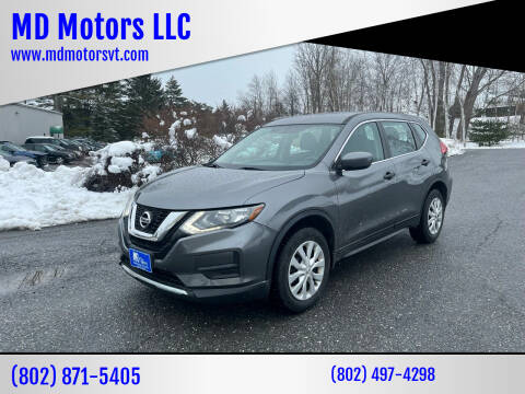 2017 Nissan Rogue for sale at MD Motors LLC in Williston VT