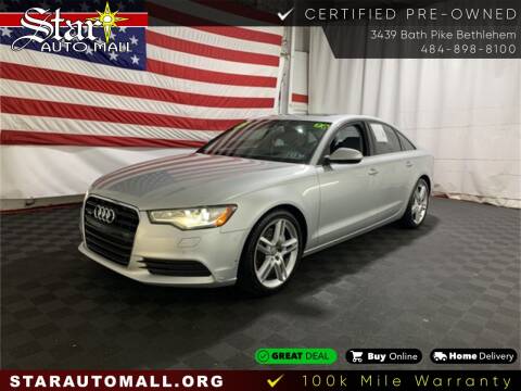 2015 Audi A6 for sale at STAR AUTO MALL 512 in Bethlehem PA