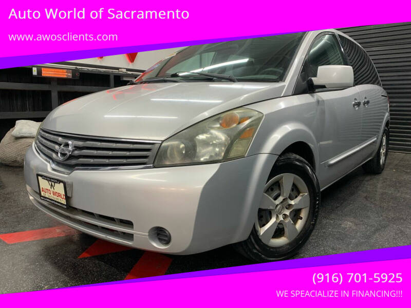 2007 Nissan Quest for sale at Auto World of Sacramento - Elder Creek location in Sacramento CA