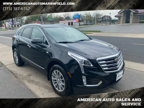 2018 Cadillac XT5 for sale at AMERICAN AUTO SALES AND SERVICE in Marshfield WI